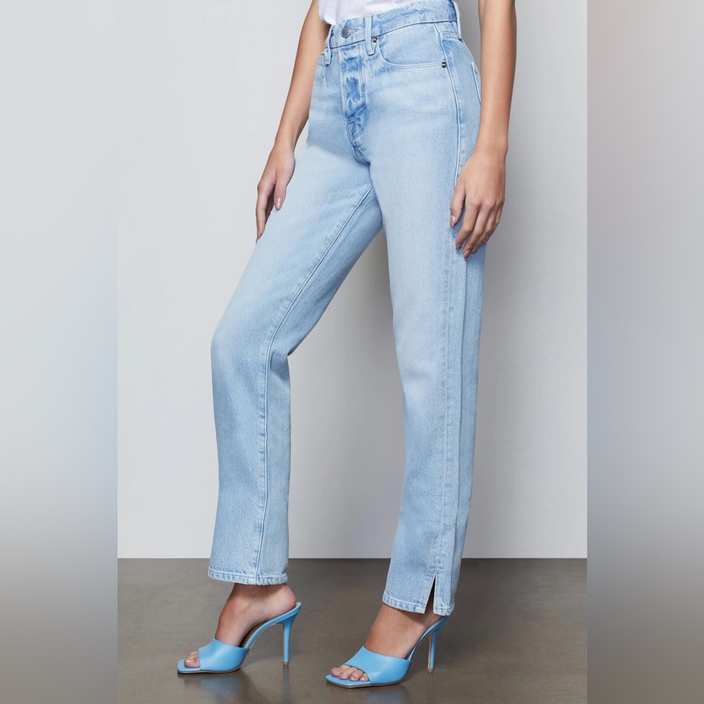 Good American Good Boy Slim Bootcut Jeans